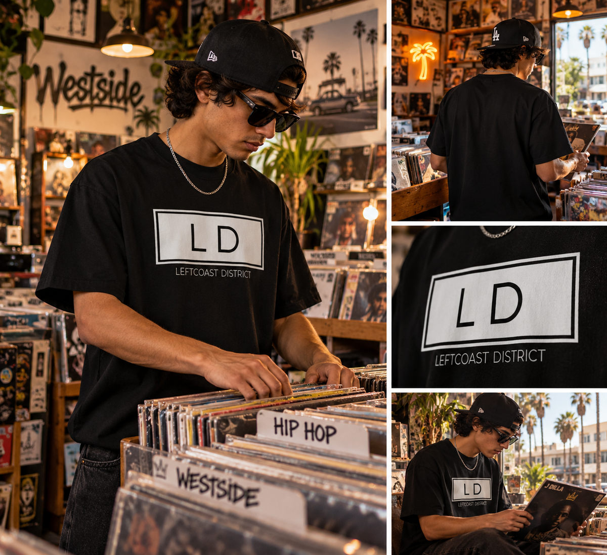 LD 310 Men’s premium heavyweight tee